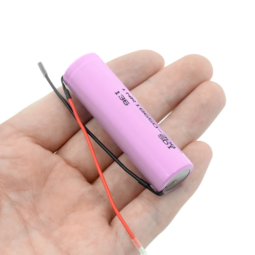 

18650 battery 30A 3.7v 3000mAh discharge Li ion 18650 30Q Rechargeable batteries +DIY Cables For Car toys Led Flashlight