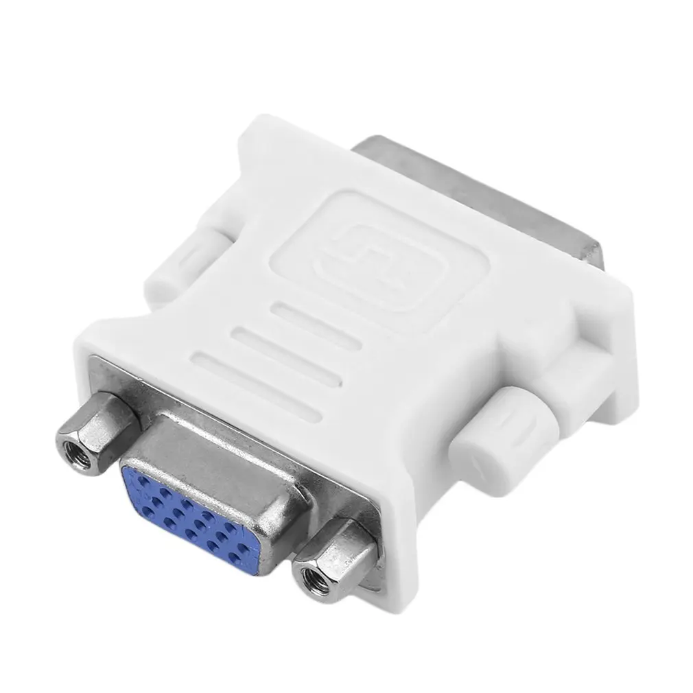 Позолоченный разъем ATI DVI в vga внешний адаптер (A/D) VGA Папа мама с 24 + 5 pin на 15 Pin Новое