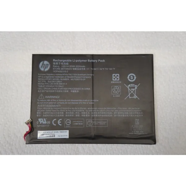 

UGB genuine Replacement HP 789609-001 Pavilion X2 10-K, 10-J Series, 10-k000ng Tablet Battery