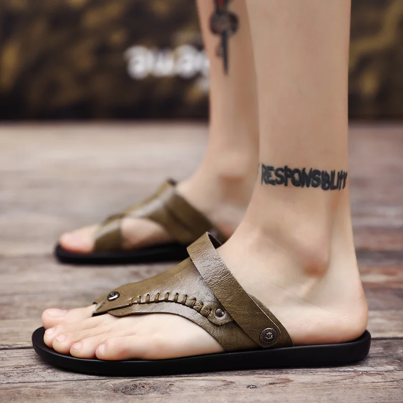 

Sandals Shoes Men Sandalias Hombre Cuero Men Sandalia Rasteira Sandalen Heren Sandals-men Shoes Sandals Sandal Playa Sandalet