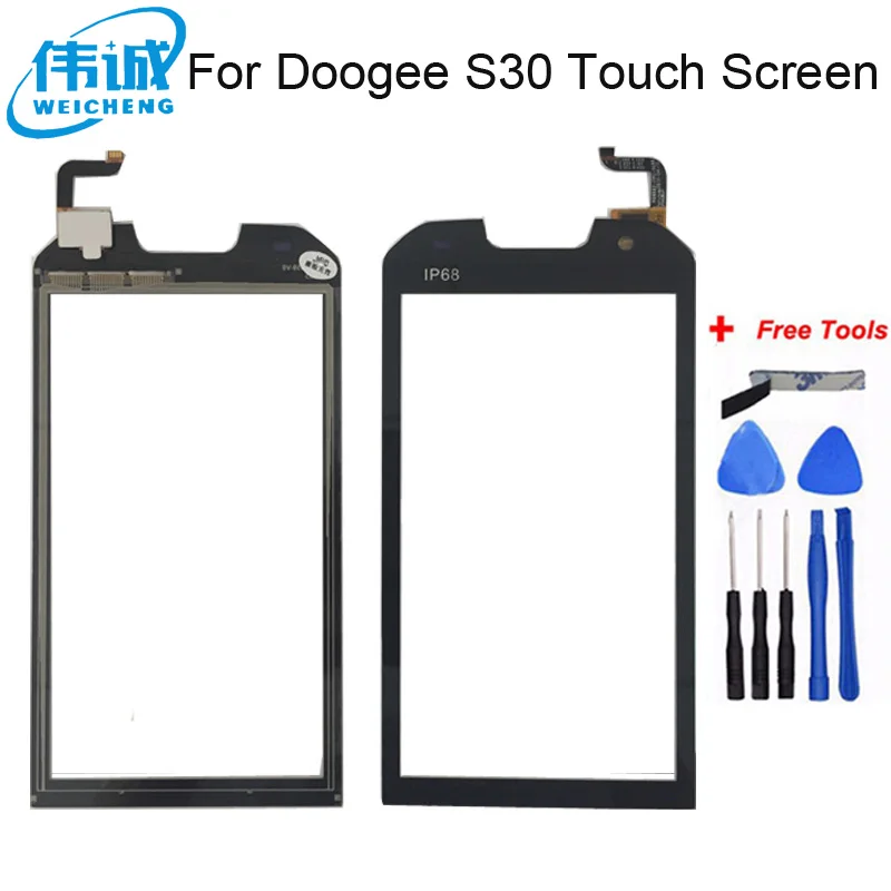 5 0 ''Протестировано хорошо 100% оригинал Для Doogee S30 сенсор сенсорный экран