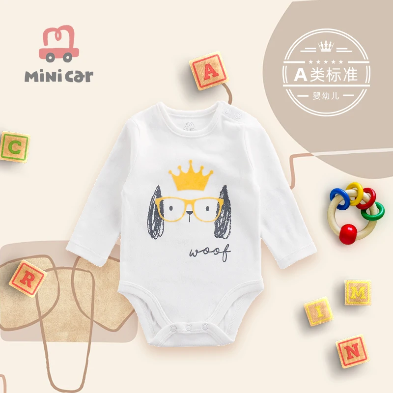 

Car children's wear baby's one piece triangle garment baby's hip suit climbing suit baby's pajamas bottom coat