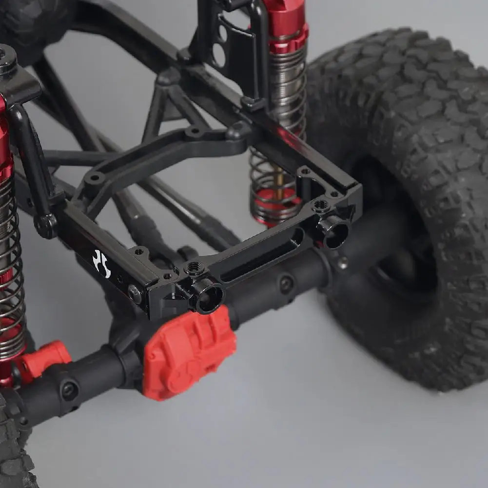 

RCtown Aluminum Alloy Front Rear Rail Bumper Mounts with Front Servo Mounts for 1/10 RC Crawler SCX10 II 90046 90047