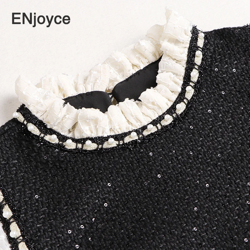 

2021 New Spring Fashion Women Clothing Patchwork Lantern Sleeve Ruffles Mini Dress High Quality Korean Women Clothes