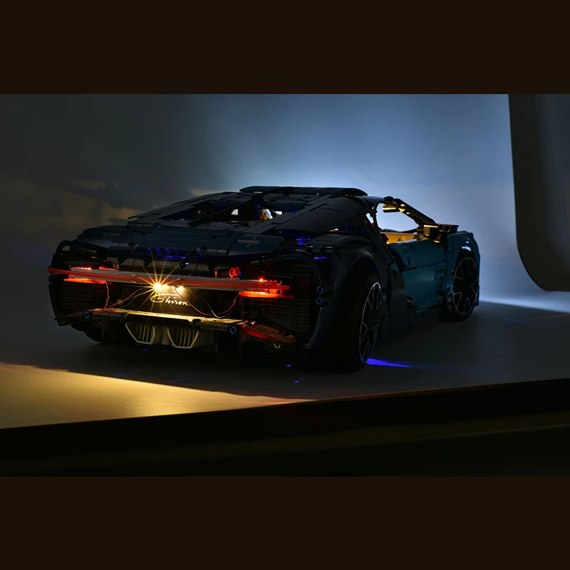 Светодиодный светильник ing комплект совместимый для Technic 42083 20086 Bugattiis Хирон