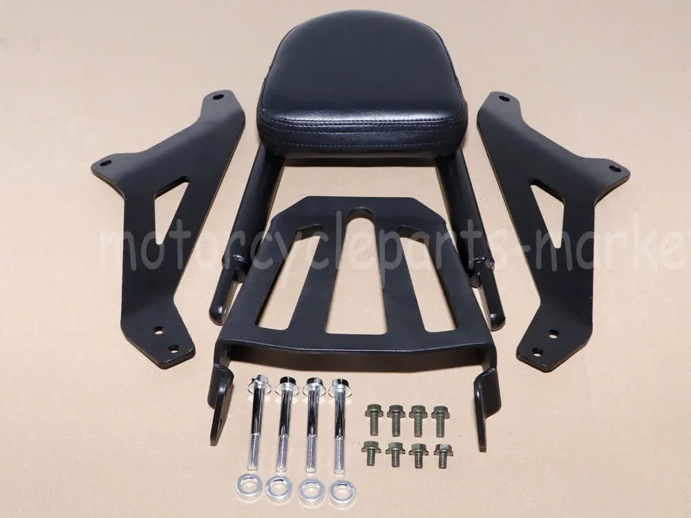 Задняя спинка пассажира для мотоцикла Сисси бар подкладка багажа Yamaha Star Bolt XV950