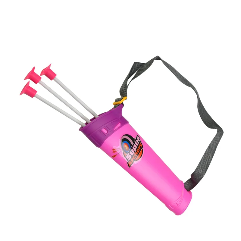 1Set Bow Toy Arrow Set Kids With 3 Suction Arrows Shooting Game Gift Park Fun Toxophily Children Practice Archery |