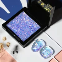 2021 nail solid polish gel with glitter 5g for nails art lacquer varnish manicure glue holo shiny glitters uvledpolish gel g5