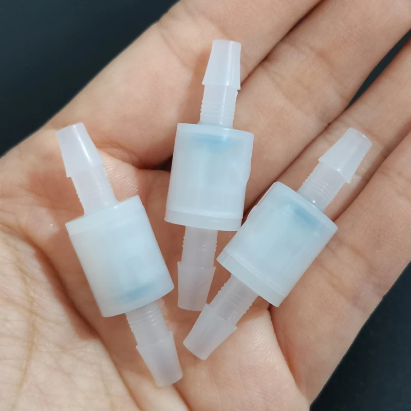 

10 ~ 100 шт. пластиковый обратный клапан mini pvdf/односторонний клапан ozone O3/невозвратный клапан PP Spring/клапан сброса давления 1/8 3/16 1/4