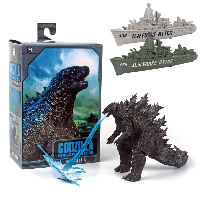 26 см Bandai Tomahawk Furious King Kong 9 типов/стилей Godzilla Jet Atomic Beam экшн-игрушка подвижная модель