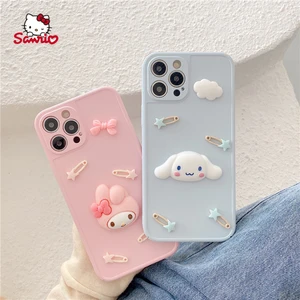Sanrio Melody High Quality Cartoon Phone Case for iPhone12 12Pro 12Promax 11 Pro 11Promax Mini X XS MAX XR 7 8 Plus Cover