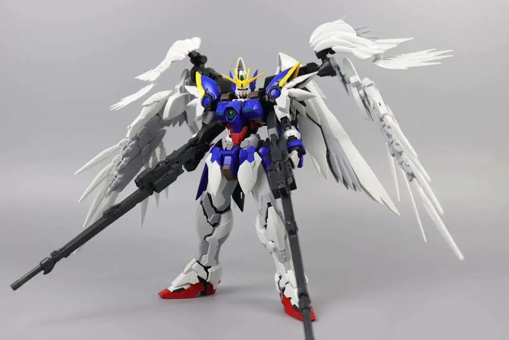 

instock MJH mojianghun hirm style version wing gundam zero ew MG 1/100 action assembly figure robot toy
