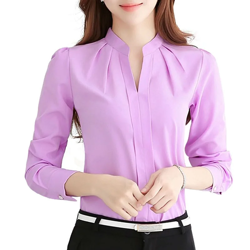 2021 Летняя женская блузка Кружевная блуза OL рубашка с воротником женские топы