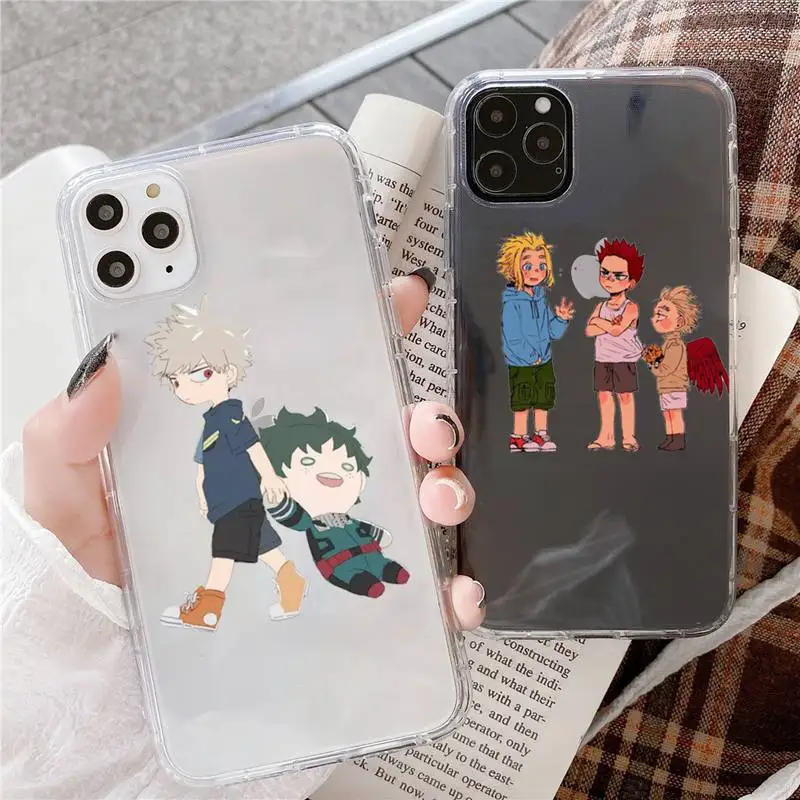 

My Hero Academia deku bakugou Boku no HeroPhone Case For for iphone 12 Mini SE 2020 5 5S 6 6S Plus 7 8 Plus X XR XS 11 Pro Max
