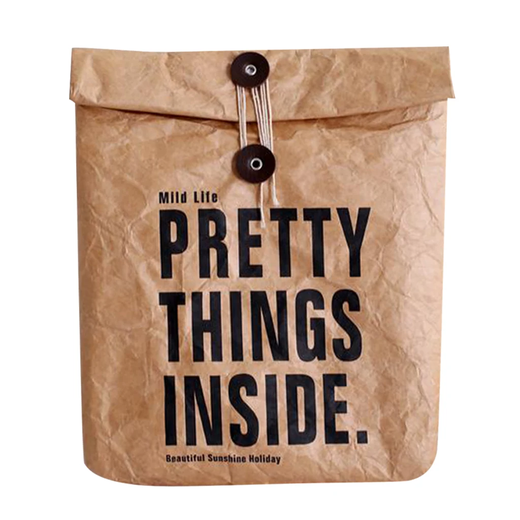 

Fashion Reusable Paper Insulated Pouch Thermal Bento Pouch