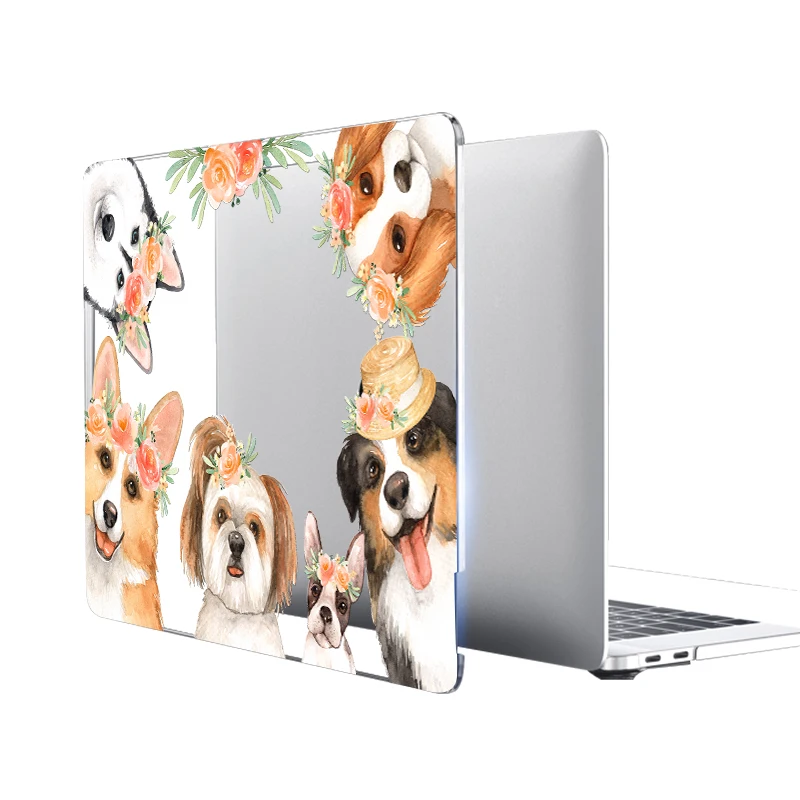 Чехол для ноутбука MTT с изображением цветов животных для Macbook Air Pro retina 11 12 13 15 Touch bar, чехол для macbook Pro 13 15 дюймов A1989 A1990
