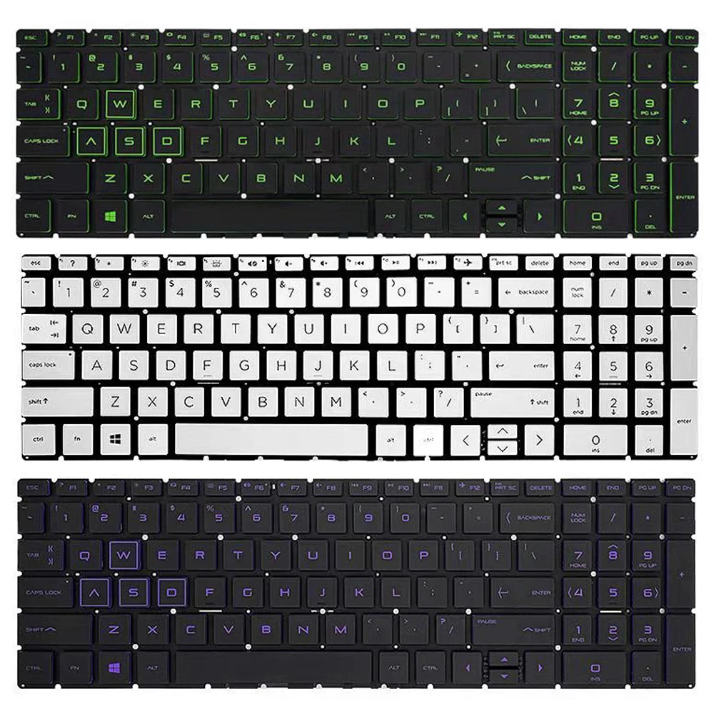 

New For HP Gaming Pavilion 15-CX 15-CX0010CA 15-CX0020CA 15-CX0020NR 15-CX0030NR 15-CX0040NR US Backlit Laptop Keyboard