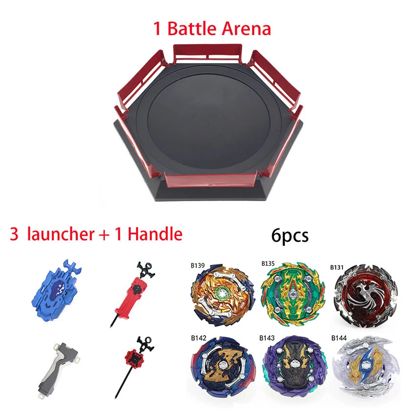 beyblades Burst Launcher гироскоп Арена диск захватывающий Дуэль спиннинг Топ Launcher beyblades Арена стадион подарок для детей