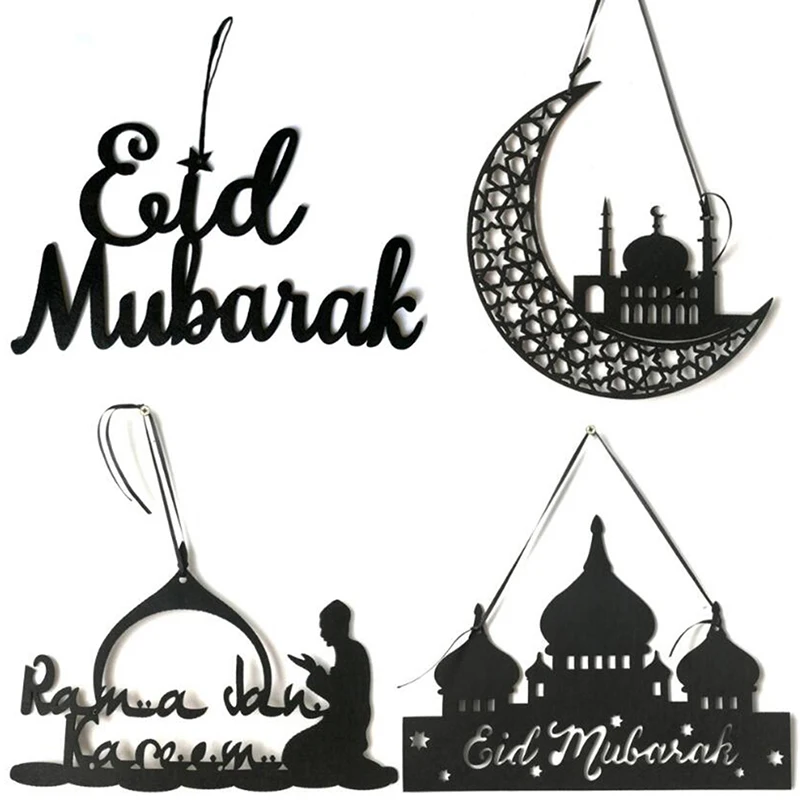 1 комплект DIY ремесла аксессуары для дома мечеть Луна полые кулон орнамент ислам