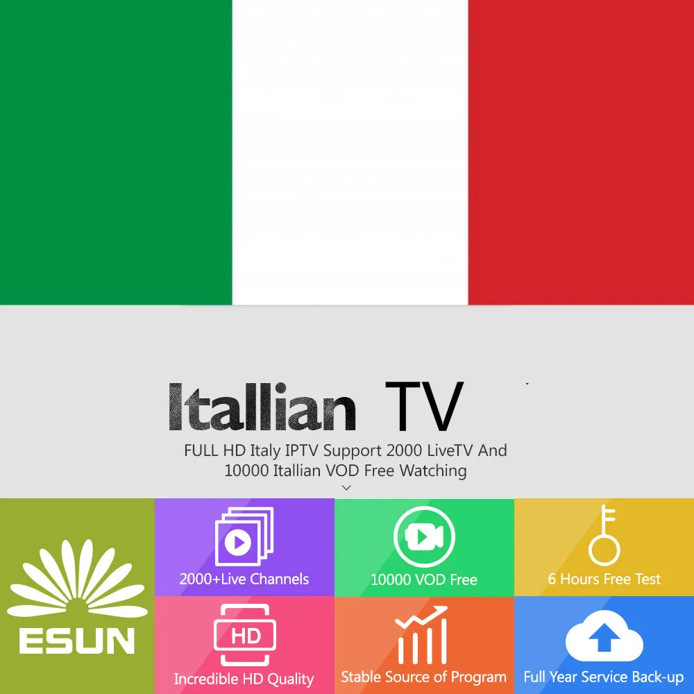 4000 каналов+ Vod Италия IPTV Европа IPTV V88 android TV box Поддержка Android m3u enigma2 mag250 включают XXX и DAZN каналов
