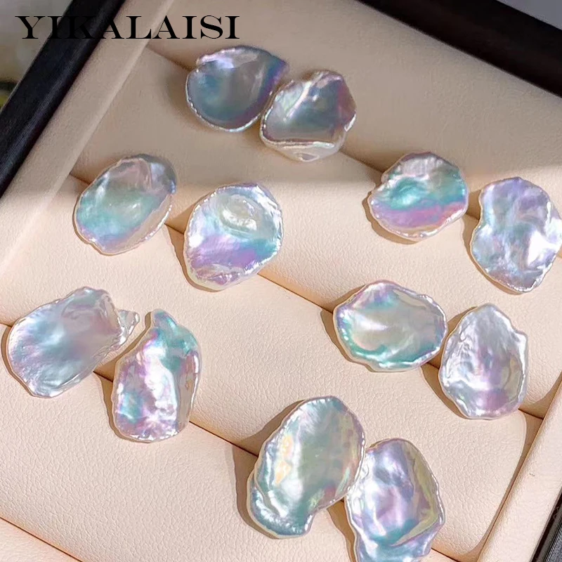 YIKALAISI 925 пробы серебряные ювелирные изделия серьги с жемчугом 2020 из натурального