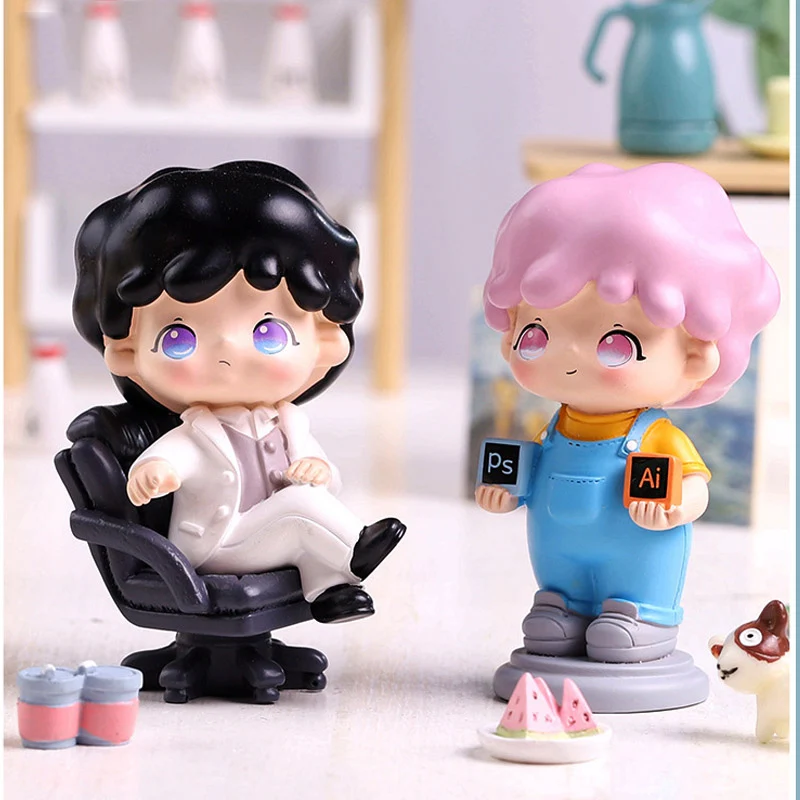 

Игрушки «Утренние рабочие», коробка с сюрпризом, «Угадай сумку», кукла, автомобиль, фигурка, настольные украшения, мультяшный персонаж, пода...