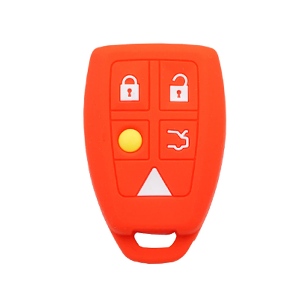 OkeyTech силиконовый чехол для ключей от машины с 5 кнопками Volvo S40 V50 V70 C70 S60 пульт