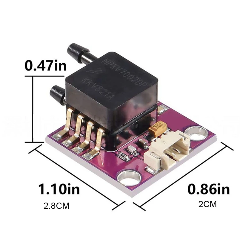 

H056 MPXV7002DP Airspeed Sensor Breakout Board Transducer Differential Pressure Sensor Flight Controller APM2.5 APM2.52