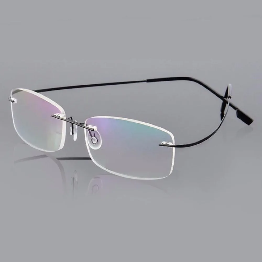 1PC Women Men Rimless Titanium Eyeglasses Frames Flexible Optical Frame Prescription Spectacle Frameless Glasses Eye glasses Hot |