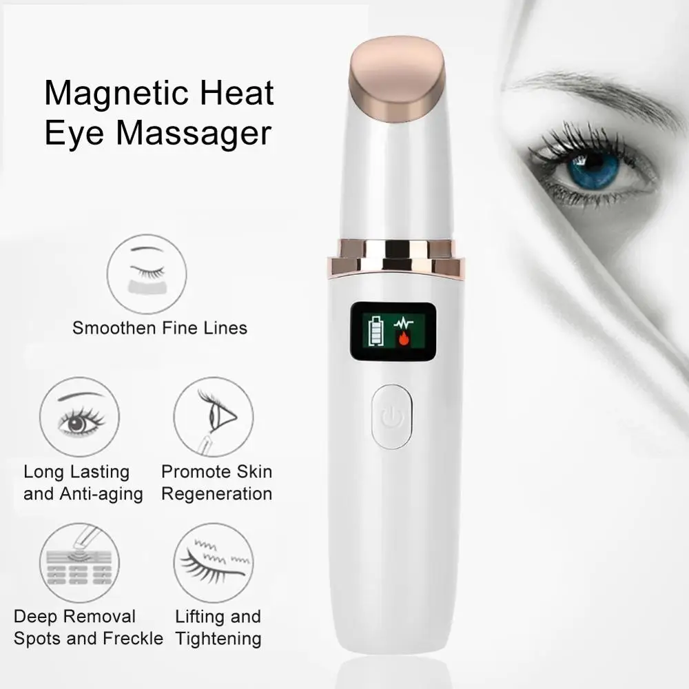 3 режима USB Электрический вибромассажер для глаз глубокое обслуживание удаления