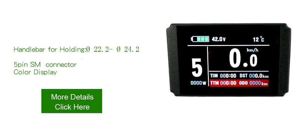 Okfeet KT kunteng дисплей Ebike Kit 24 в 36 в 48 в 72 в интеллектуальная панель управления LCD5 3 6 7 8H LED880 части KT