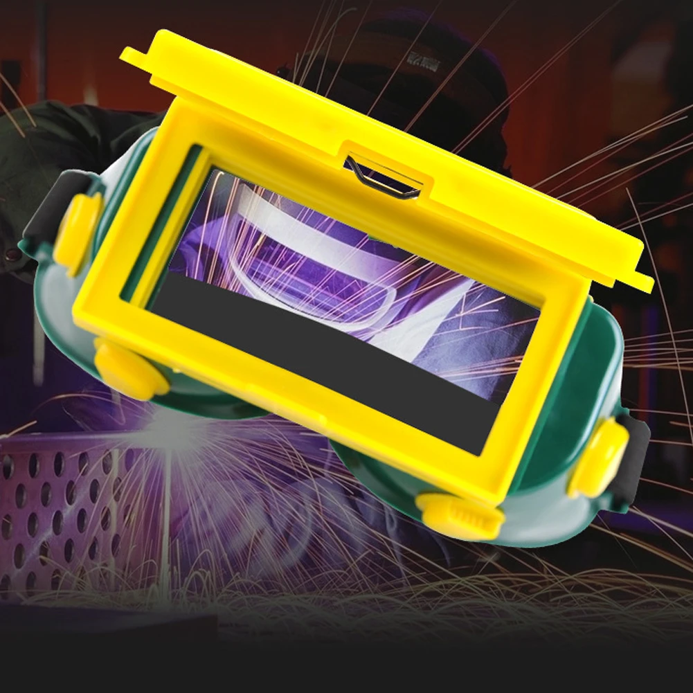 

Solar Power Automatic Variable Light Argon Arc Welding Electric Welding Glasses Welding Anti Glare Protections Clamshell Design