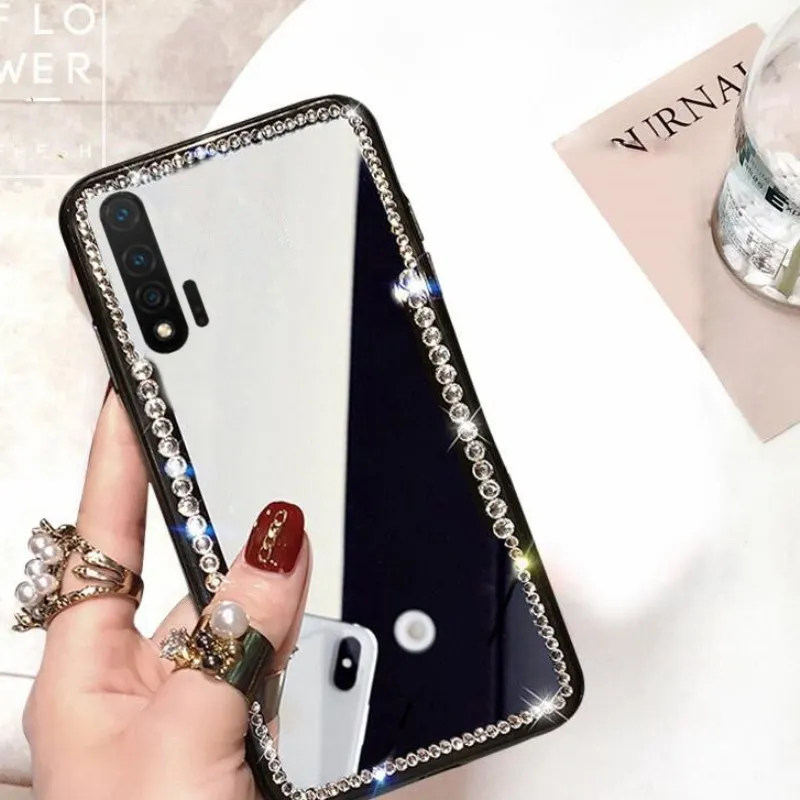 Зеркальный силиконовый чехол для Huawei Honor 20 Pro 10 Lite 8A 8C 9X P30 P20 20S View | Мобильные