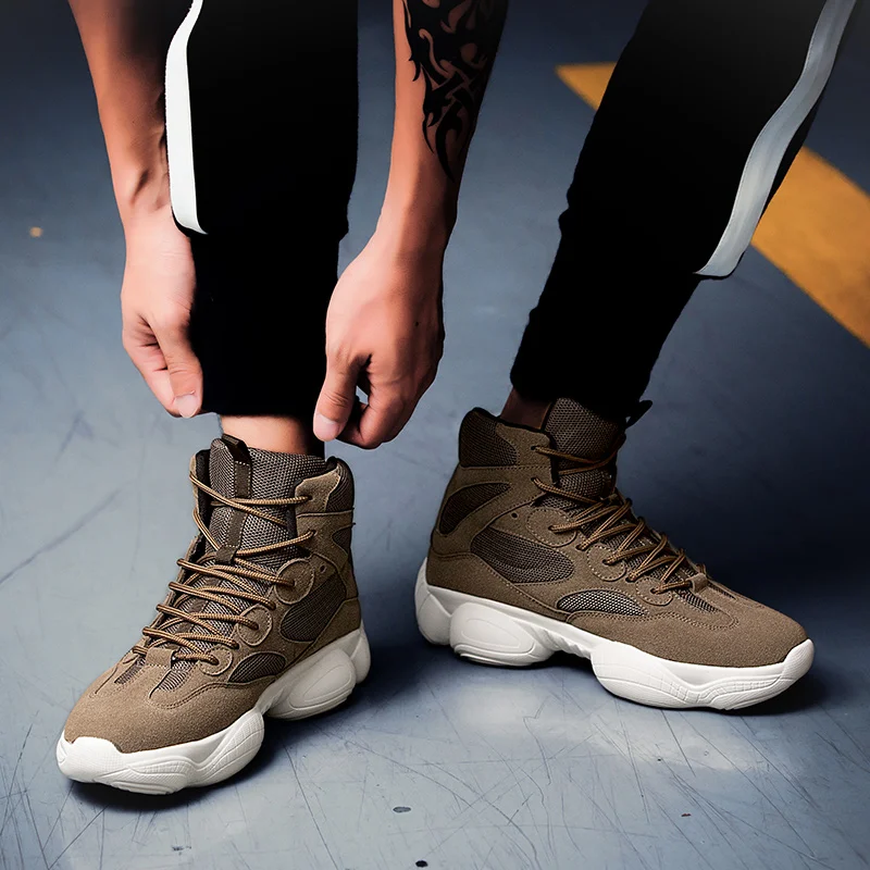 Высокие зимние теплые кроссовки для бега мужские Air 500 уличные Zapatos De Hombre