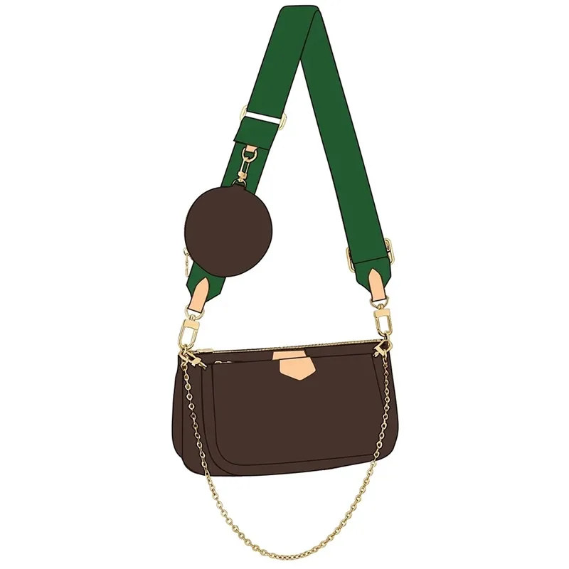 

3-IN-1 Shoulder Bags Fashion Handbags Brand Messenger Bags for Women Pu Leather Crossbody Bag Lady Small Purse Handbag Totes