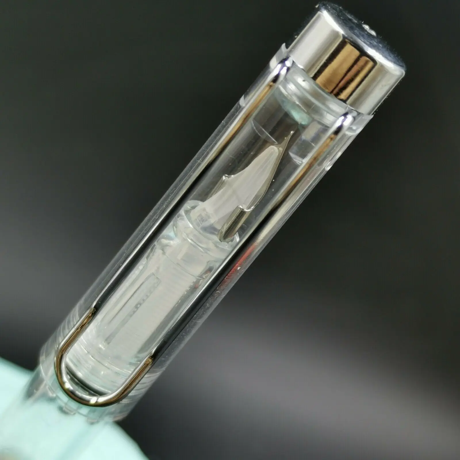 6 шт. ручка с чернилами Piston Wing Sung 3009 прозрачные чернильные ручки M mot Nib