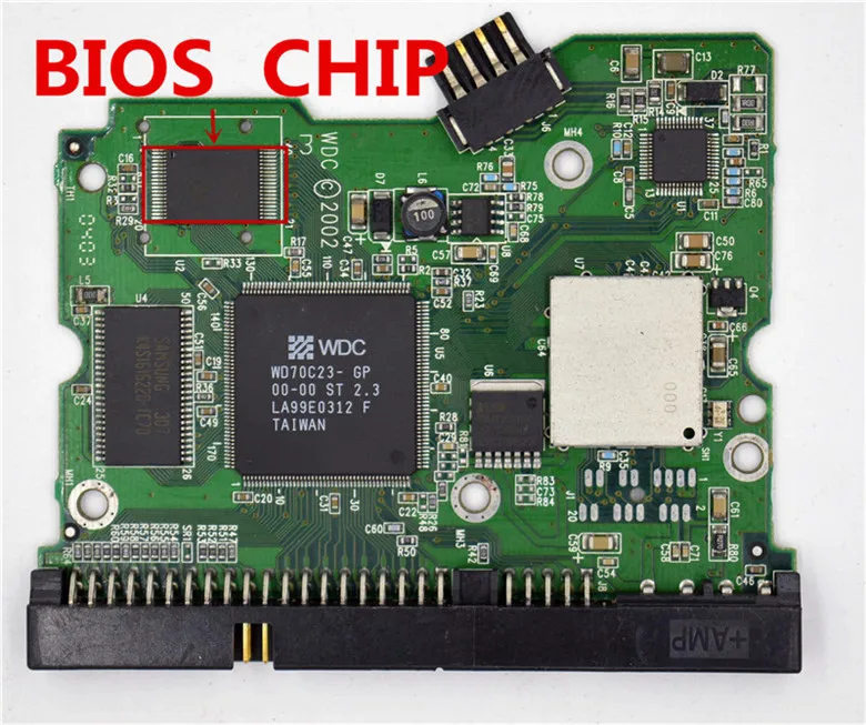 Печатная плата Western Digital для жесткого диска 2060-001177-000 REV A 2061-001177-001 / WD400BB | Компьютеры