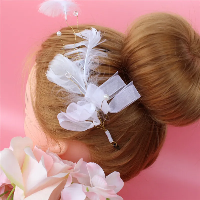 

Bridal Headdress Handmade Flower Pearl Headdress Bridal Hair Accessories Wedding Jewelry