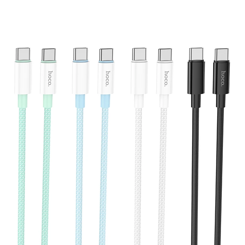 HOCO 100 Вт USB C к Type кабель 5A PD быстрое зарядное устройство для Macbook iPad поддержка