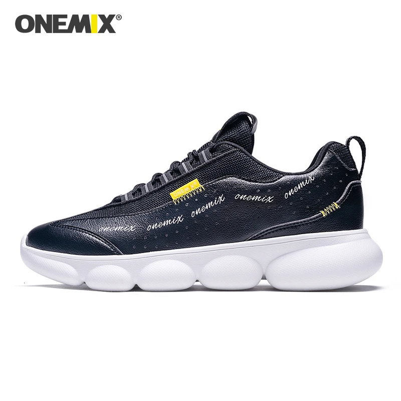 ONEMIX спортивная обувь для мужчин Nice Zapatillas спортивные кроссовки черные легкие на