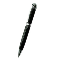 acme high quality writing stationery for mens gifts printing logo brand pen luxury classic 46g heavy metal black ball point pen