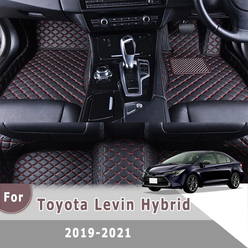 

RHD Carpets Car Floor Mats For Toyota Levin Hybrid 2021 2020 2019 Auto Accessories Interior Decoration Tapis Anti-Dirty Parts