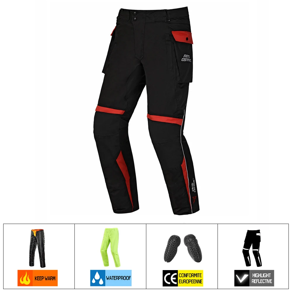 1801-02 Pants Мотоциклетная куртка для мотоциклистов, мужской комплект, ветрозащитная Водонепроницаемая мотоциклетная куртка для езды на мотоцикле+ штаны, костюм, бронежилет для мотозащиты - Цвет: 1801-02 Pants