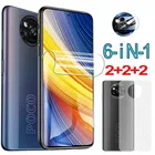 поко x3 про Гидрогелевая пленка Xiaomi Poco X3 Pro защитная пленка поко Ф4 гт x3 нфс поко м3 м4 x4 про 5g Ф3 пленка поко x 3 про