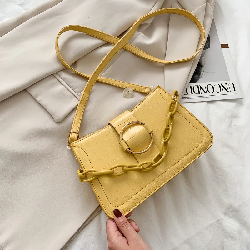 

INS Small Bag Women's Handbags 2021 Popular New Fashion Women's Shoulder Bag Net Red Slant Crossbody Bag
