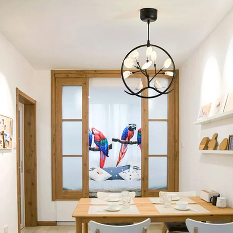 Потолочные Подвесные светильники светодиодный светильник для спальни гостиной