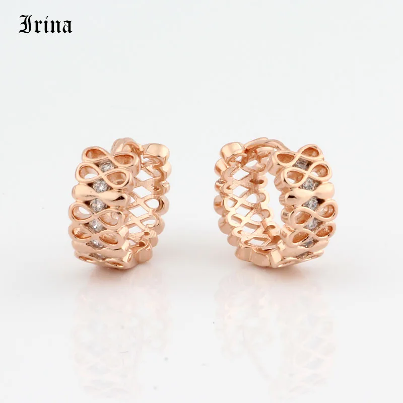 Модные изысканные маленькие серьги кольца лучший подарок на выпускной