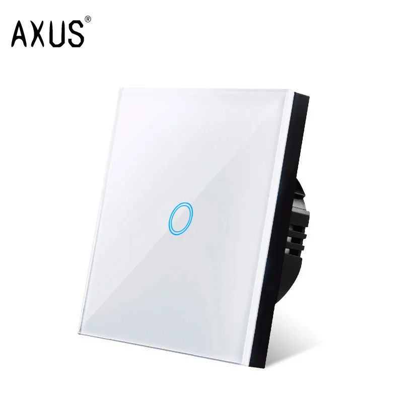 AXUS AC110 220V сенсорный выключатель ЕС Стандартный белого цвета с украшением в виде