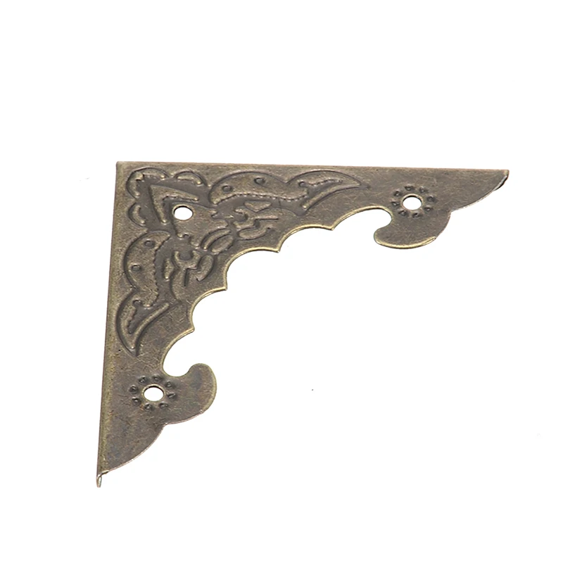 Металлические углы античные латунные ювелирные изделия Подарочная коробка