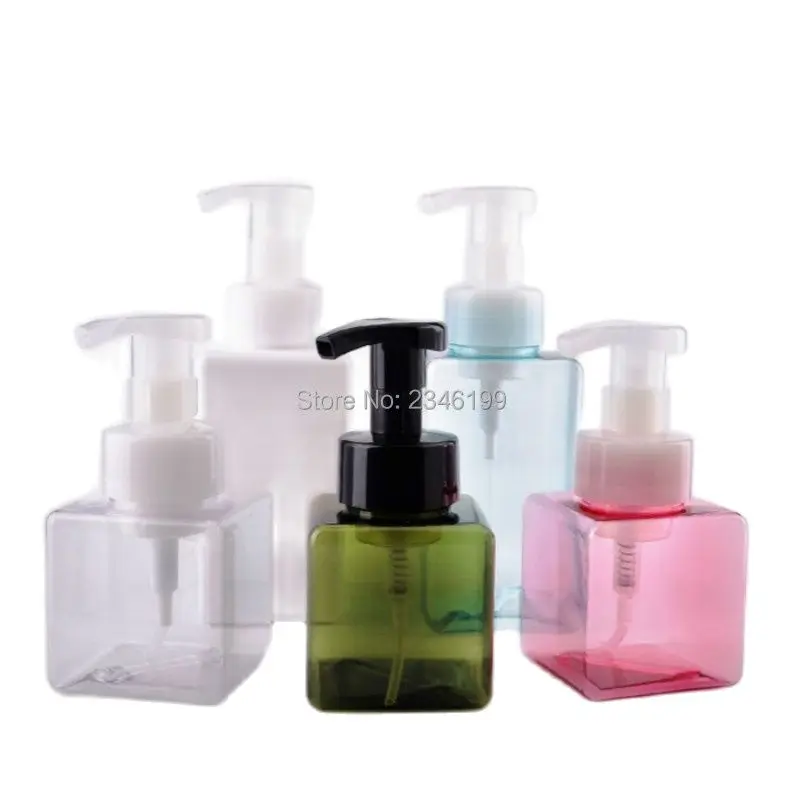 Пластиковая пенная бутылка 250 мл пустая косметическая для лица 450 пластиковая